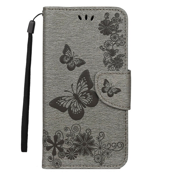 iPhone 11 Pro hoesje met prachtige vlinders en bandje