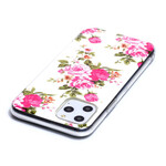 Case iPhone 11 Bloemen Liberty Fluorescerende