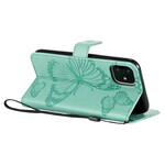Reuze Vlinders Lanyard iPhone 11 Case