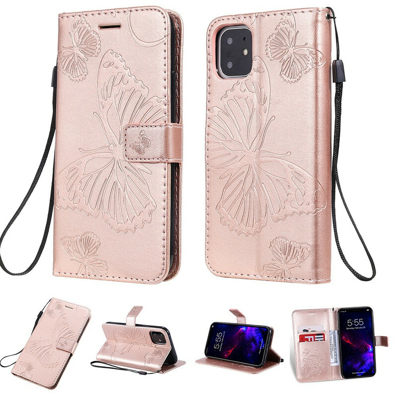Reuze Vlinders Lanyard iPhone 11 Case Reuze Vlinders Lanyard iPhone 11 Case