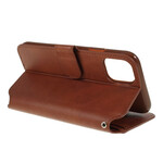 Beschermhoes voor iPhone 11 Pro AZNS Leder Effect Beschermhoes voor iPhone 11 Pro AZNS Leder Effect