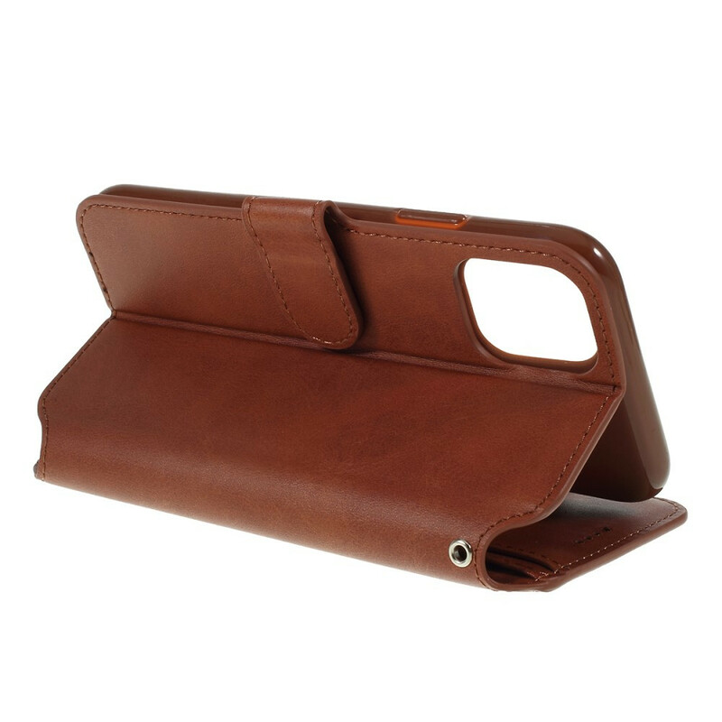 Beschermhoes voor iPhone 11 Pro AZNS Leder Effect Beschermhoes voor iPhone 11 Pro AZNS Leder Effect