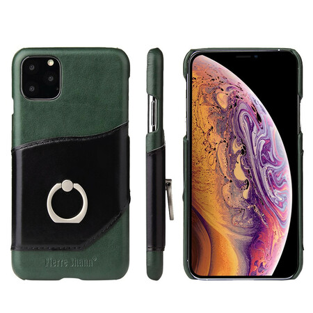 Case iPhone 11 Pro Max Card Case en Ring houder Fierre Shann