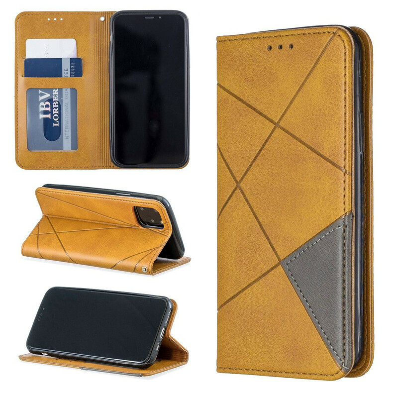 Flip cover iPhone 11 Pro stijl kunstenaar Flip cover iPhone 11 Pro stijl kunstenaar