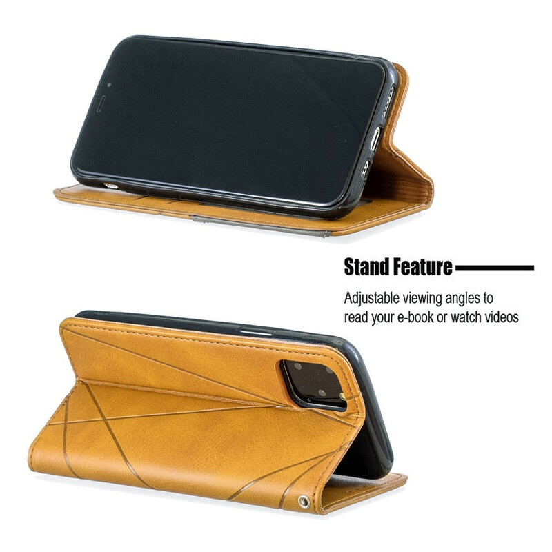 Flip cover iPhone 11 Pro stijl kunstenaar Flip cover iPhone 11 Pro stijl kunstenaar