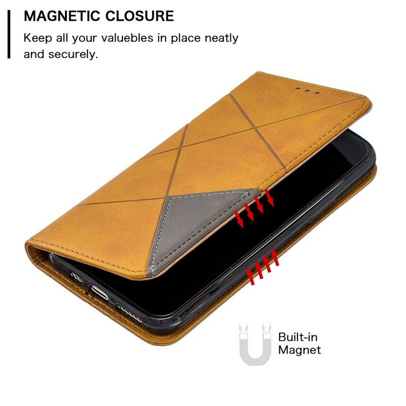 Flip cover iPhone 11 Pro stijl kunstenaar Flip cover iPhone 11 Pro stijl kunstenaar