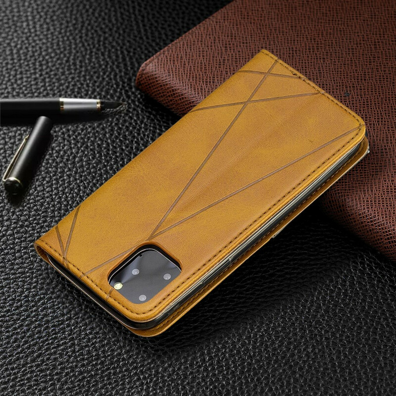 Flip cover iPhone 11 Pro stijl kunstenaar Flip cover iPhone 11 Pro stijl kunstenaar