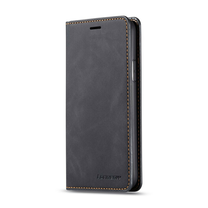 Flip Cover iPhone 11 Pro Leder Effect VOORWENW