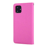 Flip Cover iPhone 11 Leder Effect Zijde