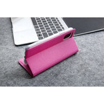 Flip Cover iPhone 11 Leder Effect Zijde