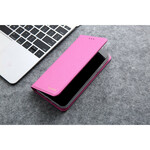 Flip Cover iPhone 11 Leder Effect Zijde