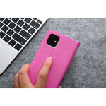 Flip Cover iPhone 11 Leder Effect Zijde