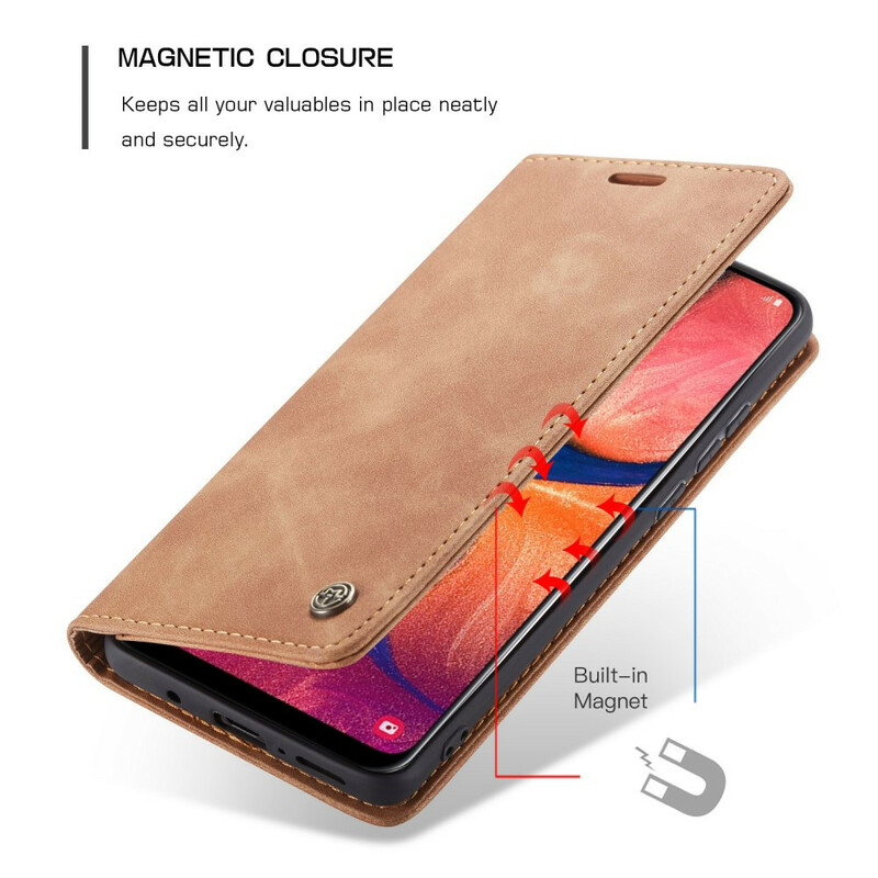 Flip Cover Samsung Galaxy A30 CASEME Kunstleer