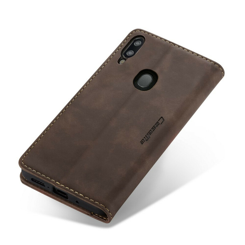 Flip Cover Samsung Galaxy A30 CASEME Kunstleer Flip Cover Samsung Galaxy A30 CASEME Kunstleer