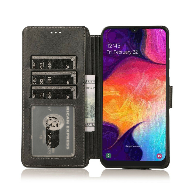 Samsung Galaxy A30 Silicone en Kunstleer Hoesje