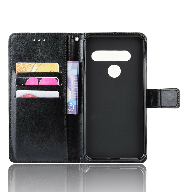 Etui LG G8S ThinQ Flashy Kunstleer