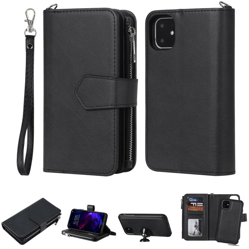iPhone 11 Afneembare Hoesje Portemonnee iPhone 11 Afneembare Hoesje Portemonnee
