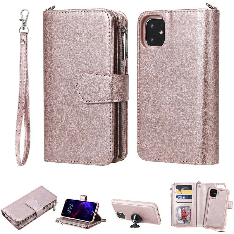 iPhone 11 Afneembare Hoesje Portemonnee