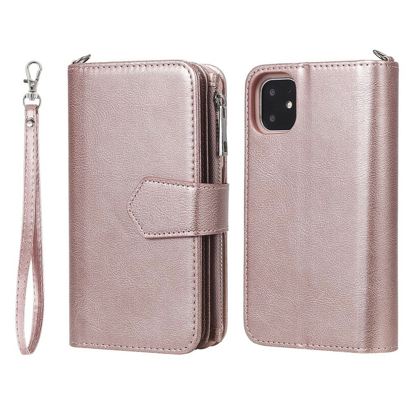 iPhone 11 Afneembare Hoesje Portemonnee