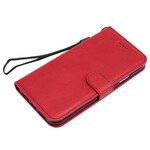 Leder Effect iPhone 11 Hoesje met Koord