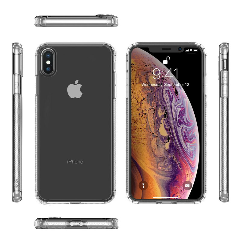 iPhone XS Max Transparant Geval LEEU Beschermende Kussens