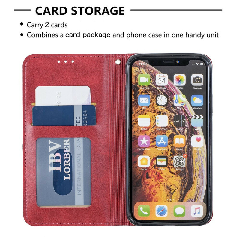 Flip Cover iPhone X stijl kunstenaar