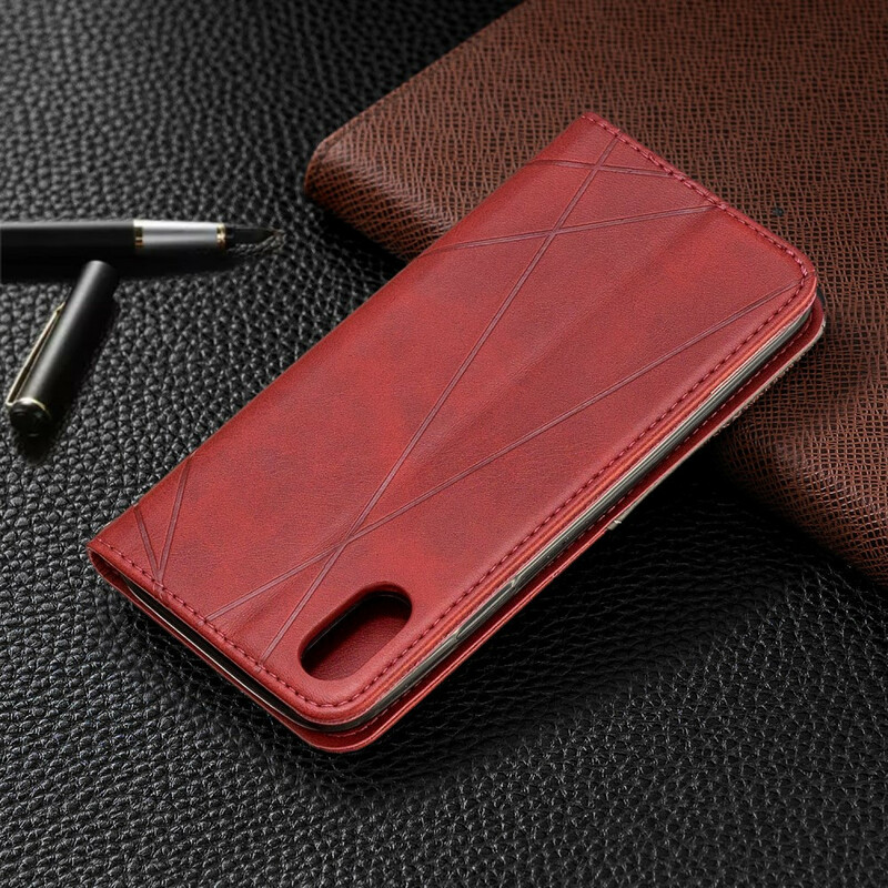 Flip Cover iPhone X stijl kunstenaar