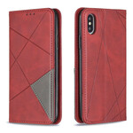 Flip Cover iPhone X stijl kunstenaar