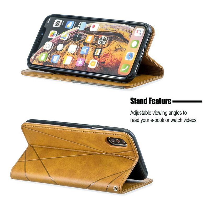 Flip Cover iPhone X stijl kunstenaar