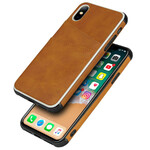 iPhone X Monochroom Dubbele Kaart Case