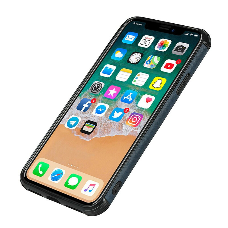 iPhone X Monochroom Dubbele Kaart Case