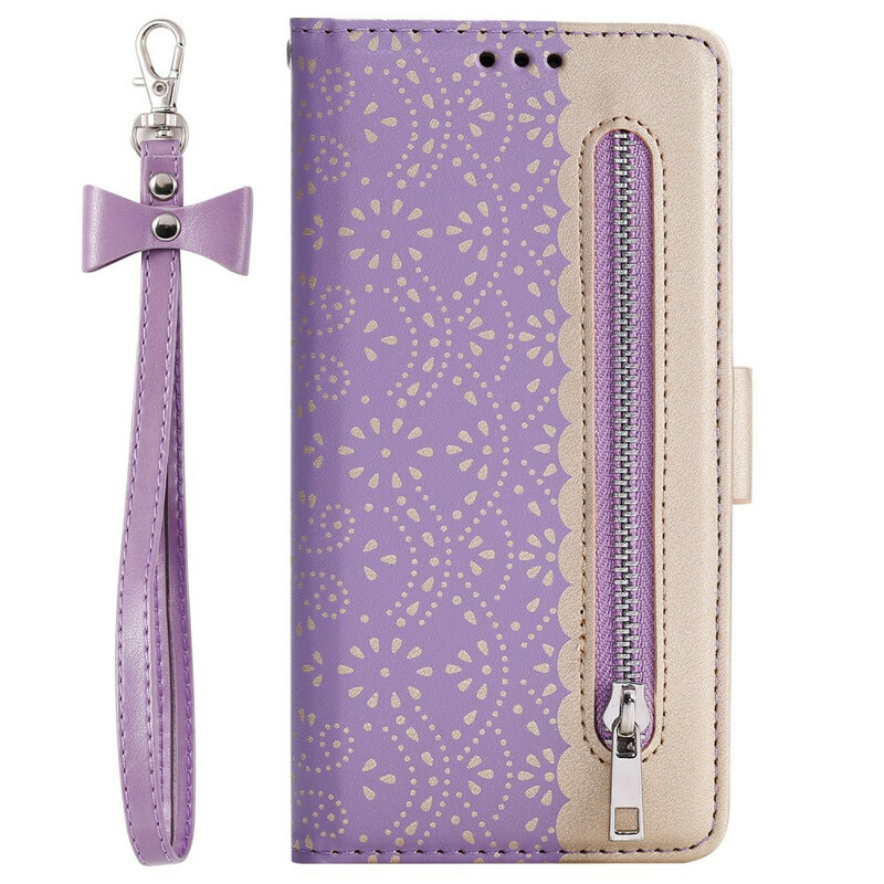 iPhone X Cover Kant Purse met Strap