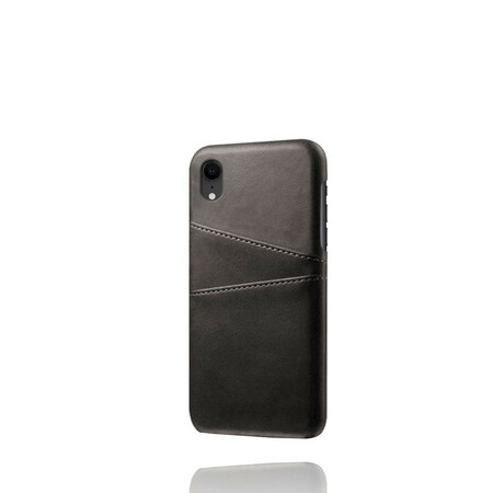 iPhone XR Lederen effect kaarthoesje