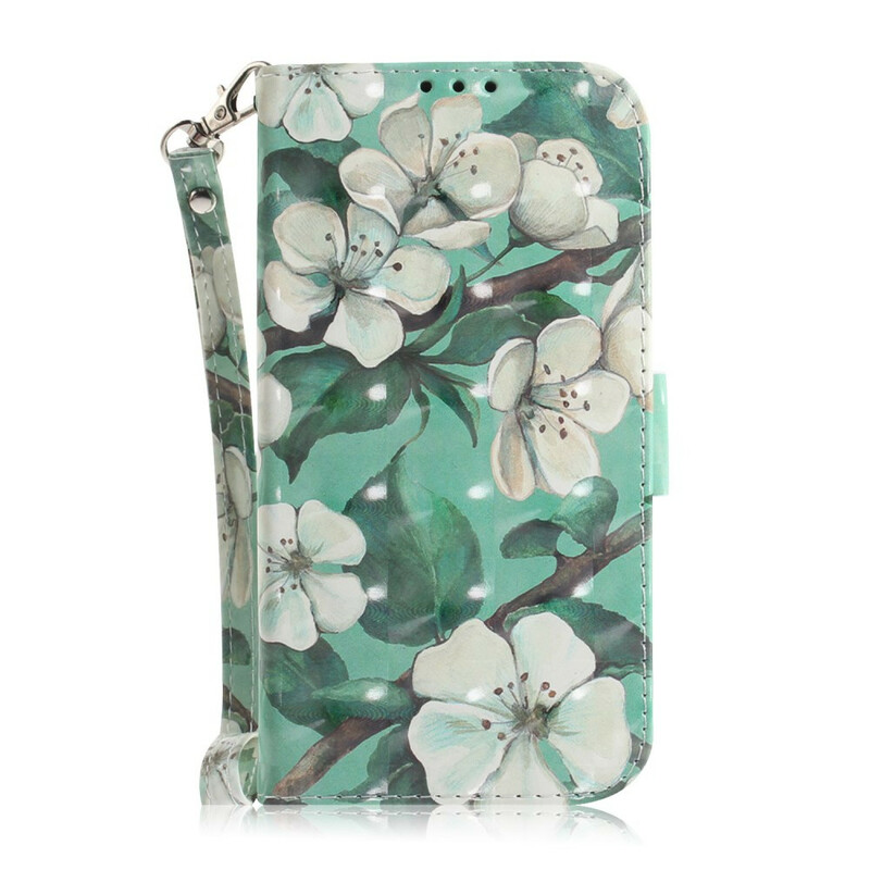Xiaomi Redmi Note 8 Pro Bloem Strap Case