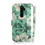 Xiaomi Redmi Note 8 Pro Bloem Strap Case