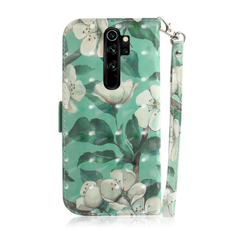 Xiaomi Redmi Note 8 Pro Bloem Strap Case