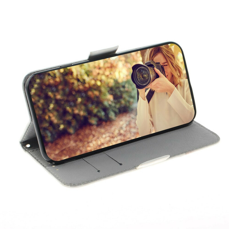 Xiaomi Redmi Note 8 Pro Bloem Strap Case
