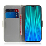 Xiaomi Redmi Note 8 Pro Bloem Strap Case