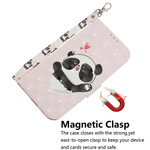 Xiaomi Redmi Note 8 Pro Panda Love Strap Case