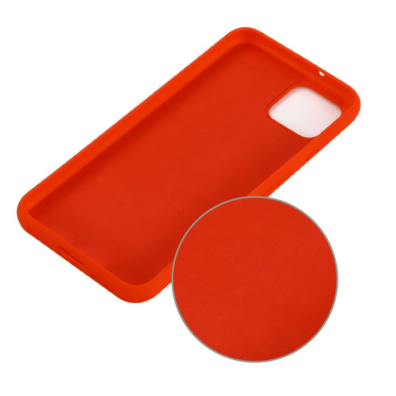 Google Pixel 4 Hoesje Vloeibaar Silicone Ontwerp