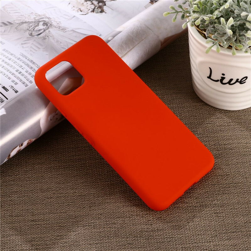 Google Pixel 4 Hoesje Vloeibaar Silicone Ontwerp