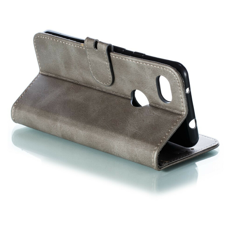 Google Pixel 3A Kunstleer Hoesje Poesje