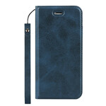 Flip cover iPhone 8 / 7 Kunstleer met Koord