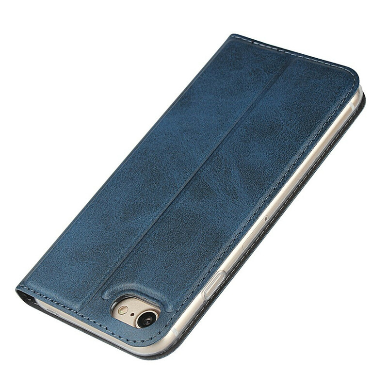 Flip cover iPhone 8 / 7 Kunstleer met Koord