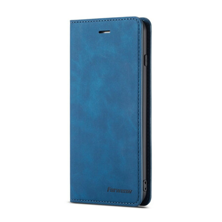 Flip Cover iPhone 8 Plus / 7 Plus Leder Effect VOORWENW