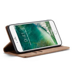 Flip Cover iPhone 8 Plus / 7 Plus CASEME Kunstleer