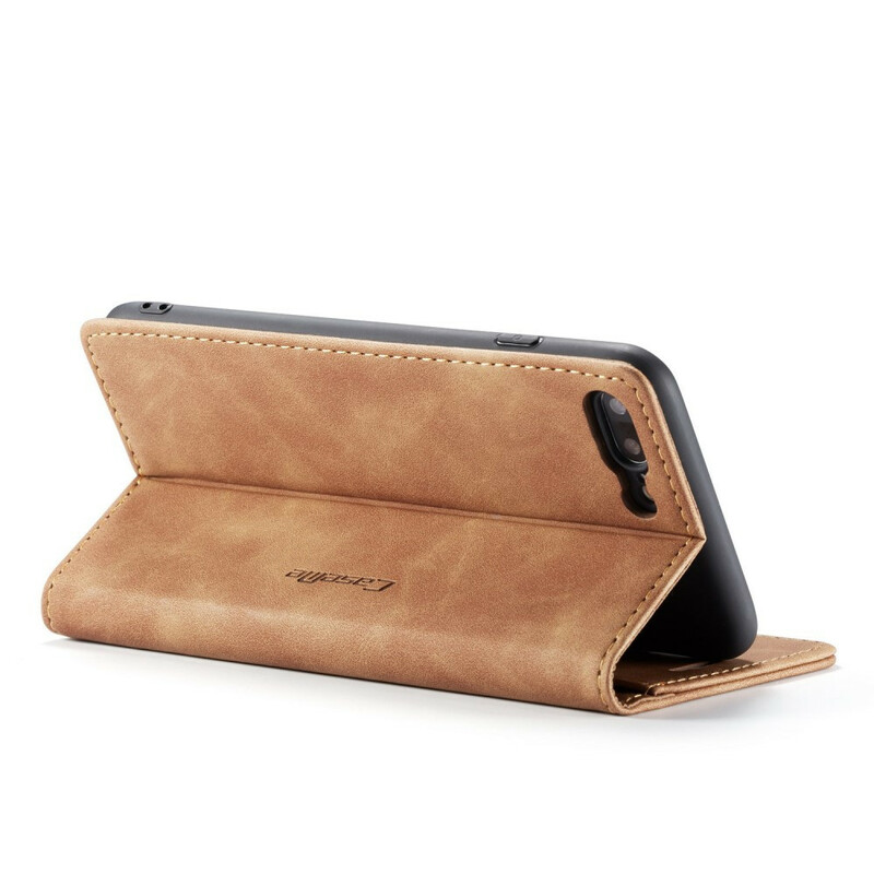 Flip Cover iPhone 8 Plus / 7 Plus CASEME Kunstleer