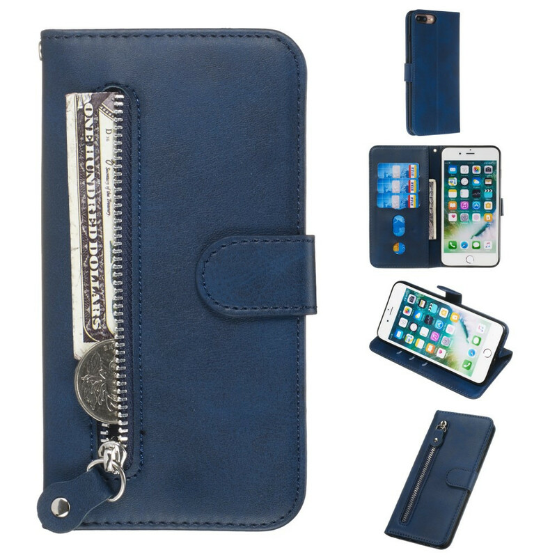 iPhone 8 Plus / 7 Plus Vintage Portemonnee iPhone 8 Plus / 7 Plus Vintage Portemonnee