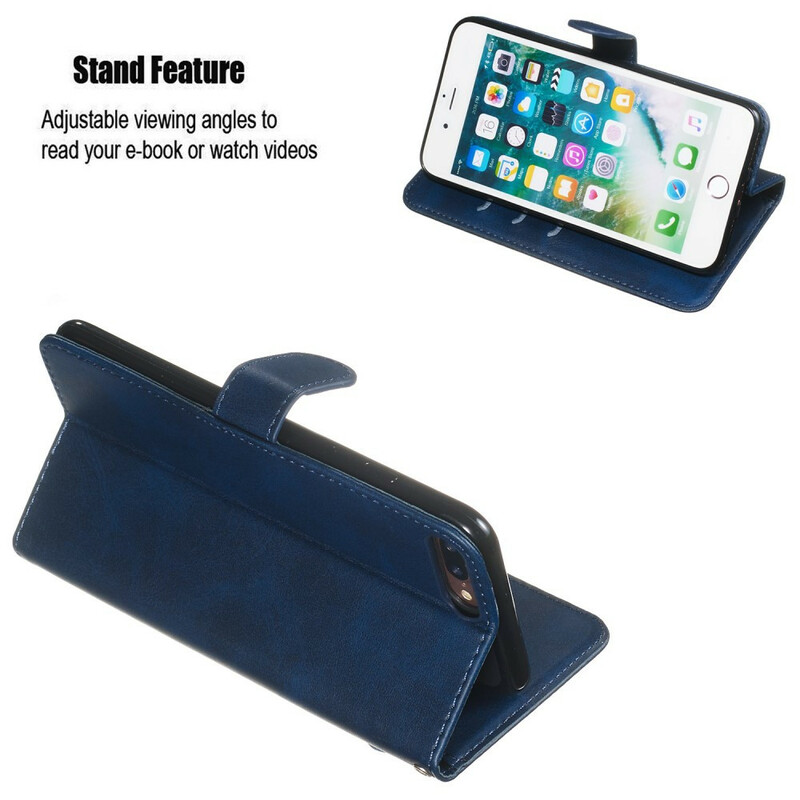 iPhone 8 Plus / 7 Plus Vintage Portemonnee iPhone 8 Plus / 7 Plus Vintage Portemonnee