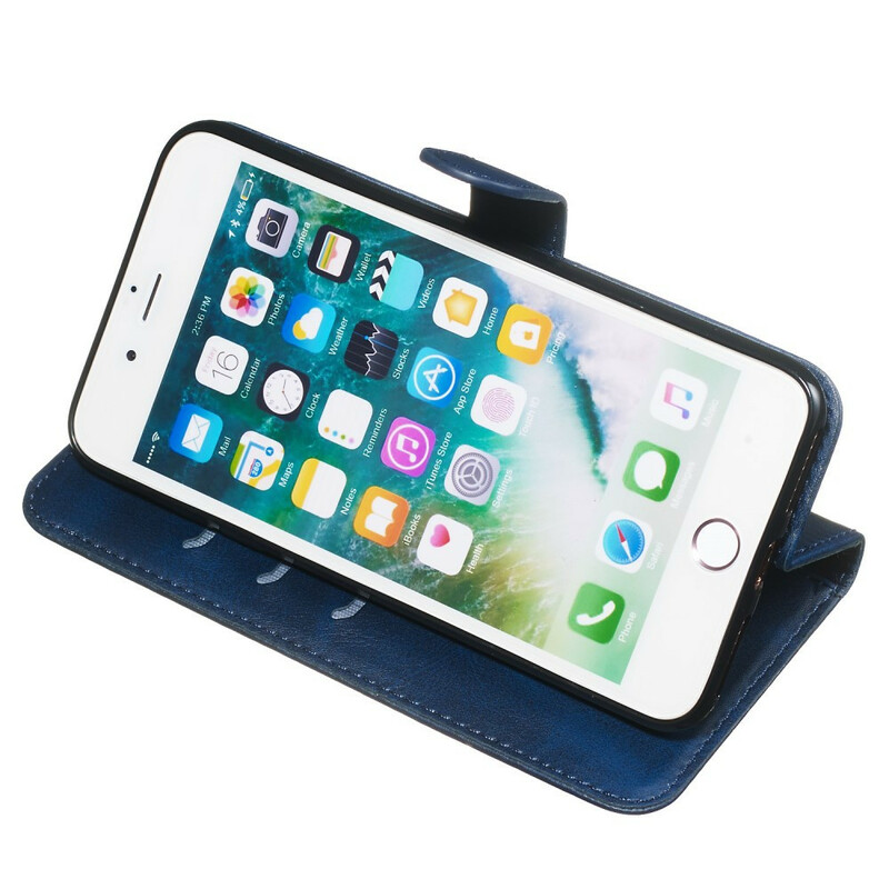 iPhone 8 Plus / 7 Plus Vintage Portemonnee iPhone 8 Plus / 7 Plus Vintage Portemonnee